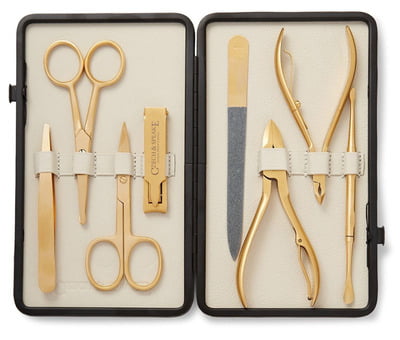 Leather-Bound Grooming Kit